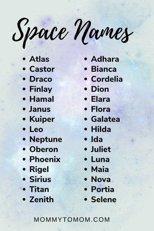 Names That Mean Galaxy, Galaxy Names For Boys, Galaxy Name Ideas, Space Inspired Names, Space Names Astronomy, Space Names Girl, Space Related Names, Space Names Boy, Names Related To Space