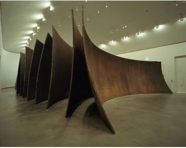 Rodin Sculpture, Large Sculpture, Richard Serra, Weathering Steel, Action Painting, Guggenheim Museum, 3d Studio, Luminaire Design, Sculpture Installation