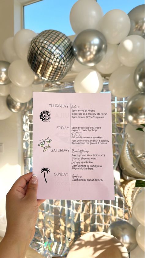 Disco And Tequila, Disco Bachelorette Party Theme, Last Disco Bachelorette Party, Last Disco Bachelorette, Disco Bachelorette Party, Bachelorette Party Theme, Bachelorette Inspo, Last Disco, Bachelorette Planning