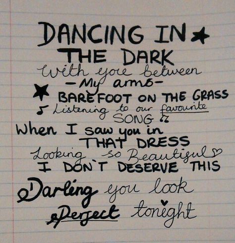 The lyrics to "perfect" by Ed Sheeran really are perfect Music Sketches, Lyric Drawings, Ed Sheeran Lyrics, Singing Quotes, Writing Lyrics, Papa Roach, Breaking Benjamin, Jason Mraz, Song Lyric Quotes