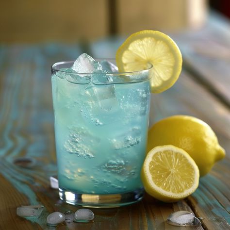 Lemonade Ingredients, Blue Lemonade, Lemon Vodka, Instagram Recipes, Blue Curacao, Trending Recipes, Instagram Worthy, The Cool, Tasty Dishes