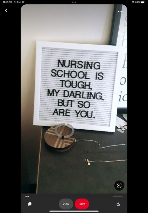 Nursing School Is Tough But So Are You, College Wall Decor, Nursing School Motivation, Nurse Aesthetic, Future Nurse, All I Ever Wanted, Prayer Board, Dec 30, School Motivation