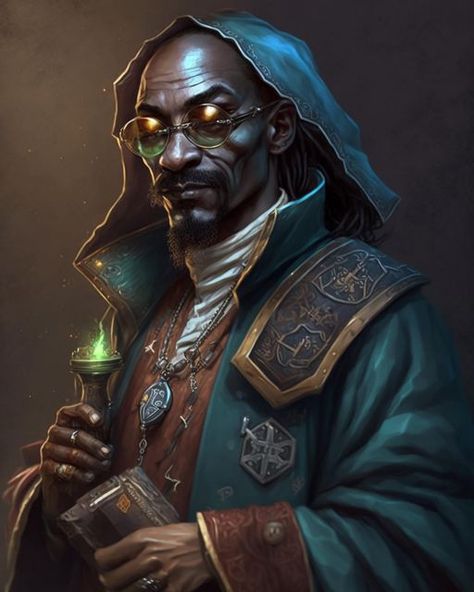 Fantasy Npc Art, Dnd Shopkeep, Black Wizard Art, Dnd 5e Wizard, Human Dnd Character, Wizard Character Art, D&d Character Art, Dnd Characters Art, D&d Npc