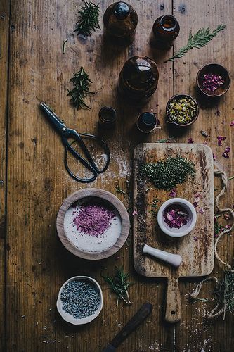 kinfolk infusions workshop TN pt 2 by Beth Kirby | {local milk} | Love all the colours and textures #foodstyling Bourbon Cider, Local Milk, Magia Das Ervas, Witch Garden, Yennefer Of Vengerberg, Healthy Herbs, Spices And Herbs, Witch Aesthetic, Kitchen Witch