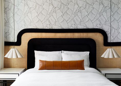 Diy Headboard Wall, Bedroom Elements, New Apartment Essentials, Diy Headboard Ideas, Headboard Ideas, Caned Headboard, Headboard Wall, Classic Bed, Diy Headboards