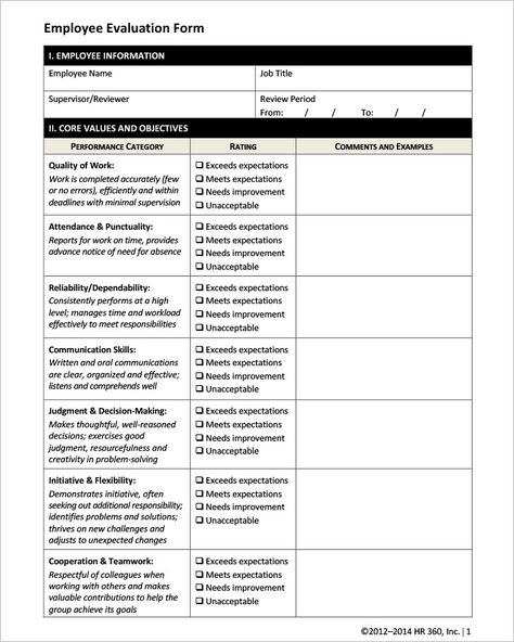 13+ HR Evaluation Forms | HR Templates | Free & Premium Templates | Free & Premium Templates Supervisor Evaluation Form, Employee Self Evaluation Form Templates, Employee Review Form, Performance Evaluation Template, Employee Evaluation, Employee Evaluation Form Free Printable, Self Evaluation Employee, Training Evaluation Form, Employee Evaluation Form