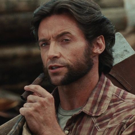 Wolverine Side Profile, Hugh Jackman 2000s, Hugh Jackman Aesthetic, Hugh Jackman Wolverine Deadpool 3, X Man Wolverine, Logan Howlett Icons, Young Wolverine, Logan Wolverine Art, X Men Origins Wolverine