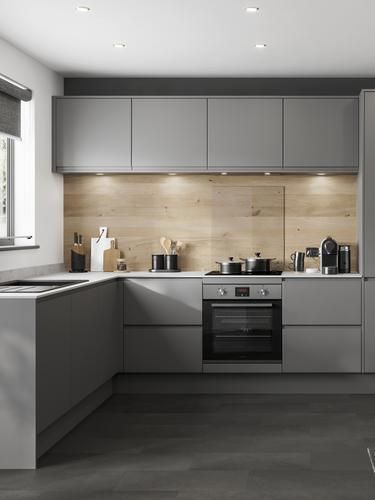 Slate Grey Kitchen, Modern Grey Kitchen, Grey Kitchen Floor, Light Grey Kitchens, Серая Кухня, Grey Kitchen Designs, Dark Grey Kitchen, Wall Decor Kitchen, Organization Kitchen