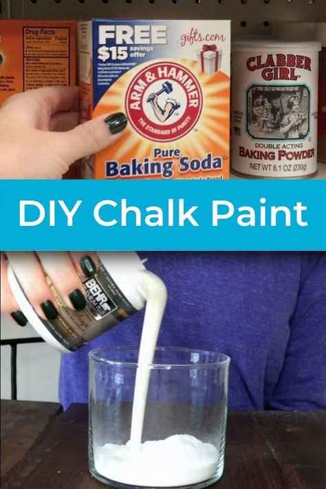 Restauration Hardware, Diy Chalk Paint Recipe, Make Chalk Paint, Chalk Paint Furniture Diy, Chalk Paint Recipe, Homemade Chalk Paint, Homemade Chalk, Paint Recipe, Homemade Paint