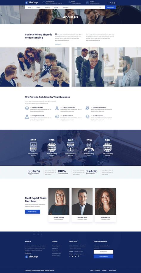 Consulting Website Design Inspiration, Consultant Website Design, Business Consulting Website, Corporate Web Design, Corporate Website Design, Consulting Website, Header Design, Ui Design Website, Professional Website Design