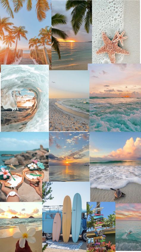 Preppy Background Collage, Hoț Girl Summer Aesthetic Wallpaper, Hoț Girl Summer Wallpaper, Summer College Wallpaper, Preppy Wallpaper For Summer, Preppy Wallpaper Ocean, Beach Wallpaper Phone, Aesthetic Summer Vibes Wallpaper, Sumer Wallpapers Iphone