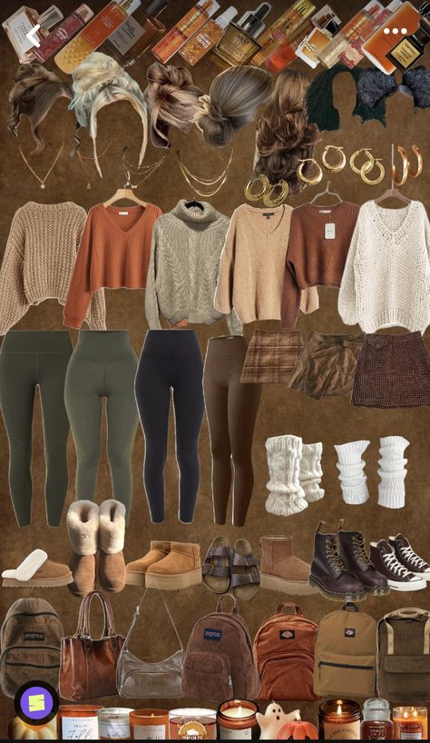 Fall Clothing Essentials List, Virgo Fall Outfits, Fall Outfit Ideas For Pictures, Cool Fall Day Outfit, Fall Outfit Inspo Comfy, Fall Outfit Ideas Aesthetic 2024, Fall Esthetics Outfits, Fall Outfits To Wear To School, Rustic Clothing Styles