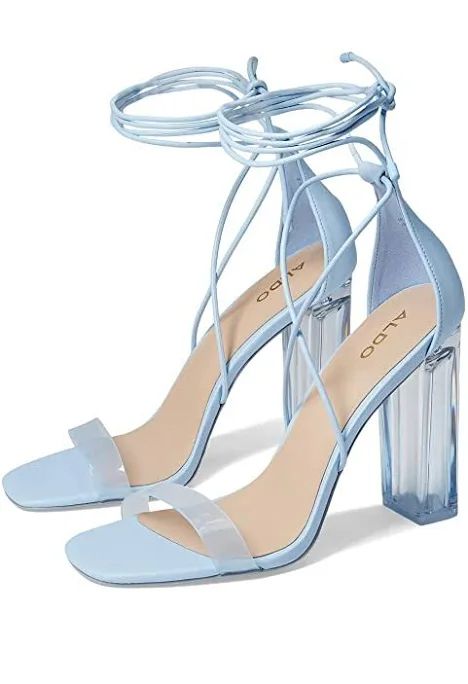 Quinceanera Heels, Quince Heels, Easy Outdoor Projects, Baby Blue Heels, Graduation Heels, Light Blue Heels, High Heels For Prom, Fancy Heels, Blue High Heels