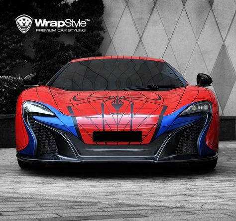 McLaren 650 - Spiderman Spiderman Car, Mercedes Sls, Car Wraps, Custom Wraps, Custom Car, Car Guys, Car Wrap, Lamborghini Aventador, Amazing Cars