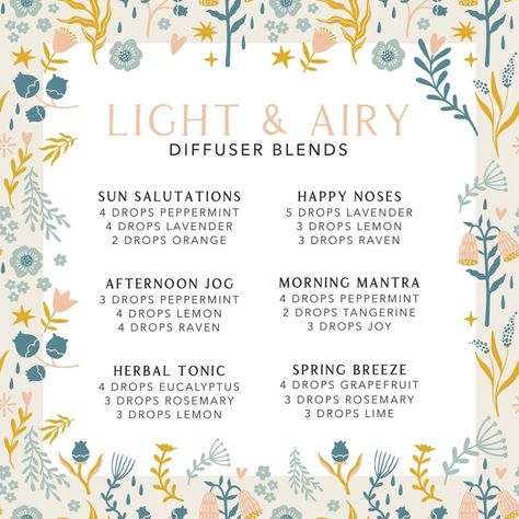 Spring Diffuser Blends, Diffuser Blends Young Living, Summer Diffuser Blends, Candle Blends, Doterra Diffuser Blends, Essential Oil Combinations, Doterra Essential Oils Recipes, Essential Oil Diffuser Blends Recipes, Young Living Essential Oils Recipes