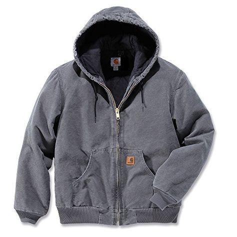 Carhartt Men's Quilted Flannel Lined Sandstone Active Jacket J130,Gravel,Large. For product & price info go to:  https://all4hiking.com/products/carhartt-mens-quilted-flannel-lined-sandstone-active-jacket-j130gravellarge/ Mens Nightshirts, Mens Flannel Pajamas, Become Your Own Boss, Fleece Plaid, Dropshipping Business, Heated Jacket, Man Quilt, Bamboo Pajamas, Carhartt Workwear