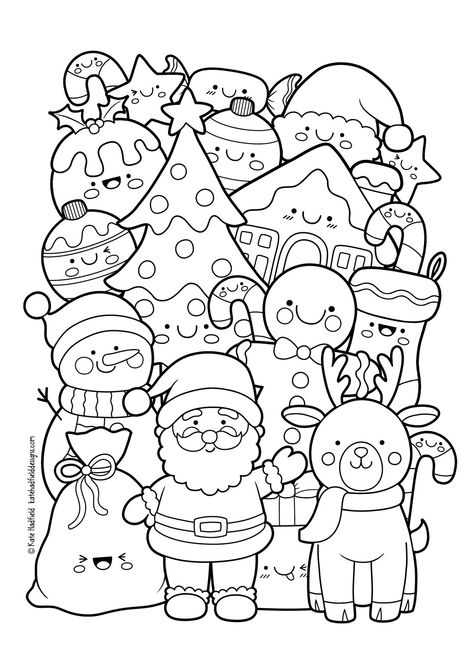 Christmas Coloring Pages Adult, Christmas Coloring Pages Gingerbread, Christmas Coloring Pages For Adults, Worksheet Coloring, Free Christmas Coloring Pages, Coloring Pages Winter, Christmas Coloring Sheets, Santa Pictures, Coloring Page Ideas