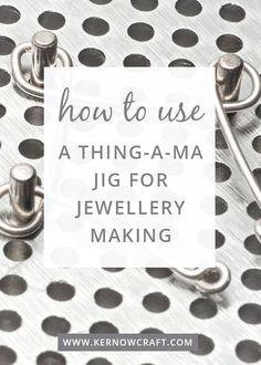 Wire Jig, Wire Jewelry Patterns, Diy Jewelry Making Tutorials, Wire Wrapped Stone Jewelry, Wire Wrap Jewelry Designs, Wire Wrapped Jewelry Diy, Wire Jewelry Making, Wire Wrapped Jewelry Tutorials, Wire Jewelry Tutorial