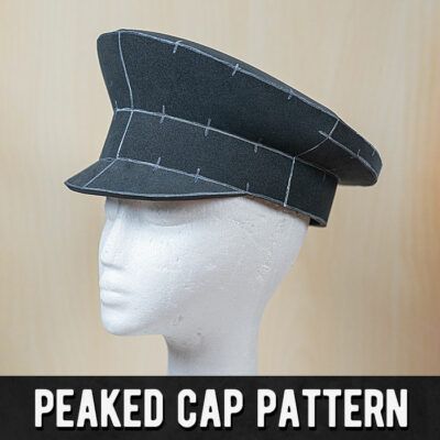 Military Hat Pattern, Kamui Cosplay, Foam Cosplay, Pola Topi, Cosplay Armor, Military Cap, Boots Patterns, Cap Patterns, Cosplay Tutorial