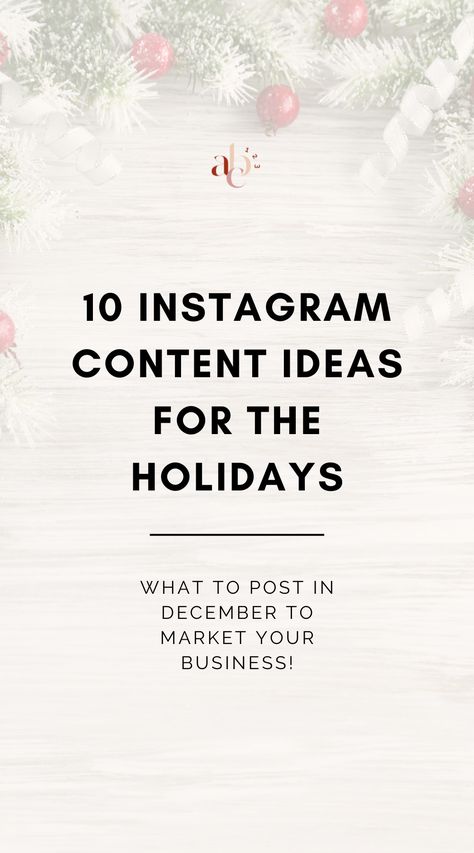 Holiday Social Media Posts, What To Post On Instagram, Instagram Content Ideas, Online Coffee Shop, Christmas Marketing, Christmas Advertising, To Post On Instagram, Business Christmas, Ig Templates