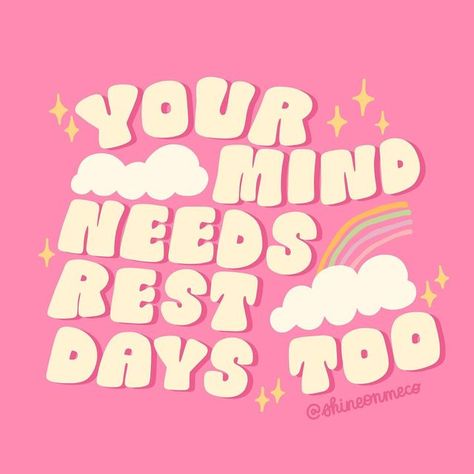 Rest Day, Aesthetic Quotes Positive, Cute Affirmations, Preppy Quotes, Positive Quotes Wallpaper, Cutie Quote, Positive Vibes Quotes, Cute Inspirational Quotes, Inspo Quotes