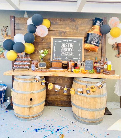 30 Guy Birthday Party Ideas, 27 Birthday Party Ideas Men, Mens Birthday Party Table Decor, 35th Bday Ideas For Him, 30 Birthday Party For Men Decoration, 30th Birthday Party For Husband, 50th Birthday Bbq Party Ideas For Men, 38 Birthday Party Ideas For Man, Funny 30th Birthday Themes For Guys