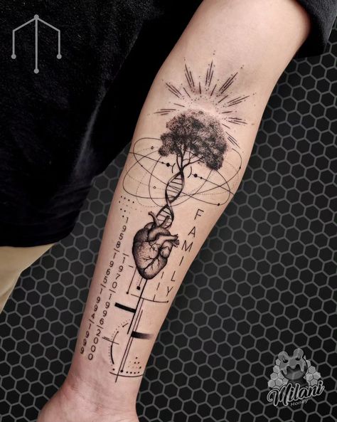 Men’s Half Sleeve Tattoo Forearm Simple, Tattoo Ideas For Men Arm Meaningful, Tattos Ideas Man Arm, Meaningful Tattoo Sleeve Men, Kids Birthday Tattoo Ideas For Men, Arm Tattoo Men Forearm Sleeve Ideas, Tattoo On Forearm Men, Arm Tattoo Men Meaningful, Forearm Tattoo Men Sleeve Meaningful