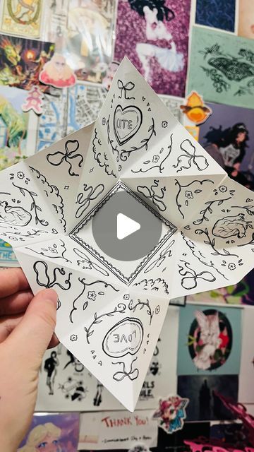 Jewelia Howard - artist✨ on Instagram: "for valentines day i drew up these cute lil victorian love tokens (link to buy the file in my gumroad store in my bio) and they took a bit of getting my head around so i made a video to show yall how to fold them!!! so stoked with how they turned out💖 . . . #printables #valentines #valentineday #lovetoken #valentinelovetoken #nzart #nzartist #nzartists #gumroad" Victorian Love Token, Puzzle Purse, Valentines Puzzles, Victorian Valentines, Nz Art, How To Fold, Love Token, Gift Diy, Craft Club