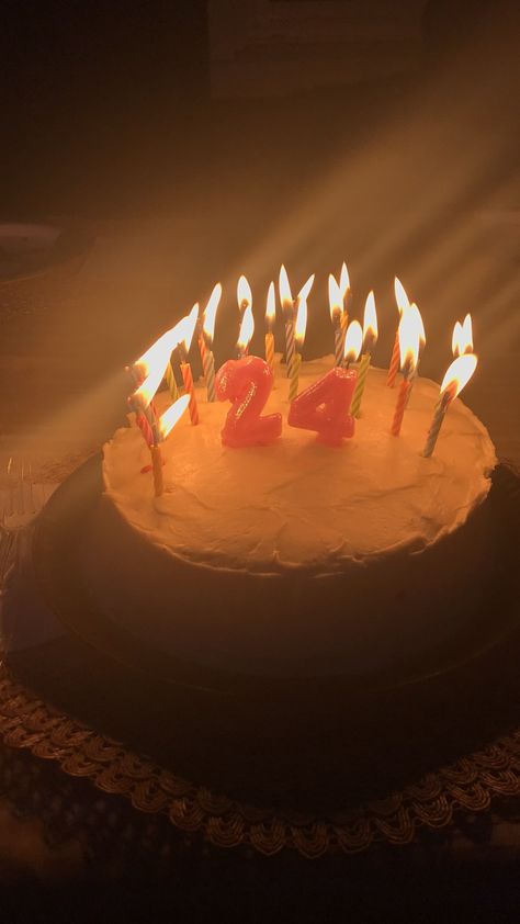 Cake 24th Bday, 24 Birthday Aesthetic, Hello 24 Birthday, Its My 24th Birthday, Twenty Four Birthday, Happy Birthday 24th Birthday, 24th Birthday Aesthetic, Birthday Cake 24th Birthday, 24th Birthday Cake Ideas