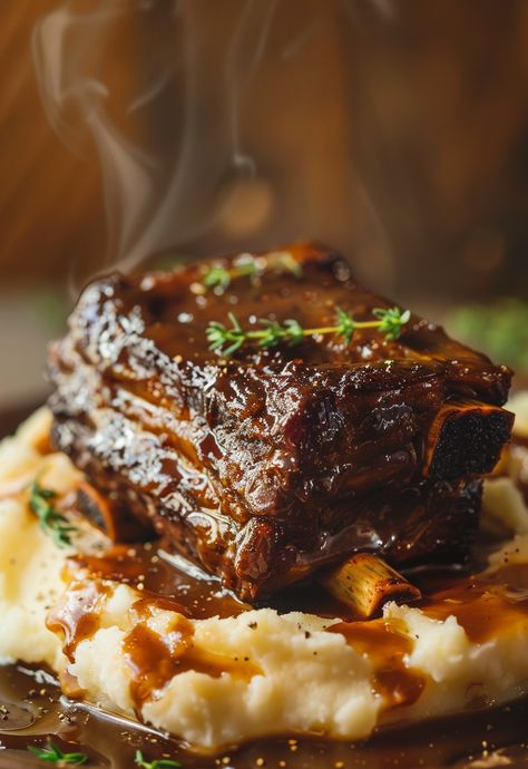 Learn How to Cook Braised Short Ribs Recipe For Free | Recipes You'll Love, Made Easy! Braised Short Rib Recipes, Short Rib Beef Recipes, Recipes With Short Ribs, Recipes For Short Beef Ribs, Christmas Short Ribs, Best Braised Short Ribs Recipe, Gordon Ramsay Short Ribs Recipe, Quick Short Ribs Recipe, Beef Braised Short Ribs