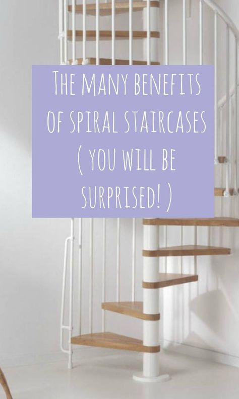 The many benefits of spiral staircases - #abeautifulspace #interiors #staircase #stairs Spiral Staircase Makeover, Spiral Staircase Renovation, Spiral Staircase Bedroom, Wide Spiral Staircase Ideas, Spiral Staircase Ideas, Internal Spiral Staircase, Replace Stairs, Beach House Spiral Staircase, Fancy Spiral Staircase