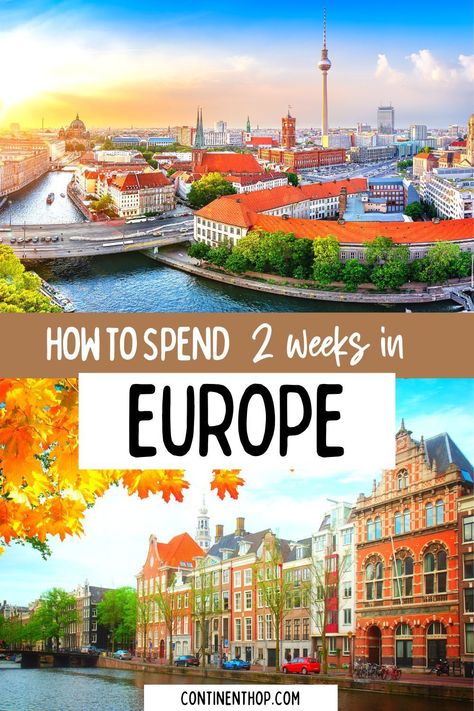 How to Spend 2 Weeks in Europe | Europe is vast and honestly it is impossible to cover all of it in 2 weeks however depending on your travel style, it is possible to cover quite a few places if planned right! Here’s 6 in-depth European itinerary 2 weeks to help you see the best of Europe on your 2 week trip to Europe! 2 Week Uk Itinerary, Travel In Europe Destinations, 2 Week Itinerary Europe, 2 Week European Travel Itinerary, European Vacation Itinerary, Best European Vacations, Europe Itinerary 2 Weeks, Two Weeks In Europe, Europe Travel Itinerary