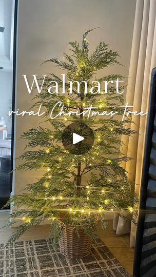 7.1K views · 417 reactions | After hunting for the viral My Texas House Christmas tree at Walmart that everyone’s obsessed with, I finally found one and it’s even better in person! It’s only available for in store pickup right now, but I’ll definitely let you know when I see it back in stock online. Comment “TREE” for the link to the taller one!

🤎 LOOKING FOR LINKS TO MY HOME? 🤎

Make sure to be following me
@interiorsbydebbi before commenting
TREE to make sure you receive the link in your messages. Also, you can go to my bio to shop my LTK, Walmart Storefront, Target Storefront, and Amazon Storefront!

#holidaydecor #walmartchristmas #viralchristmastree #mytexashouse #ltkholiday #walmartfind #walmarthome #christmastreeshopping #holidaydecoratingideas | Debra J Cappuccio | BL3SS · Kisse Christmas Tree In The Middle Of A Room, My Texas House Walmart, Viral Walmart Christmas Tree, My Texas House Christmas Tree Decorated, 4.5 Ft Christmas Tree Ideas, My Texas House Christmas, My Texas House Christmas Tree, Walmart Christmas Trees, Texas Trees