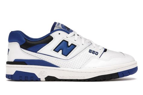 New Balance 550 White Blue, New Balance 992, New Balance 550 White, Sneaker New Balance, Sneakers Adidas, Blue Pin, New Balance Men, New Balance Sneakers, Blue Sneakers