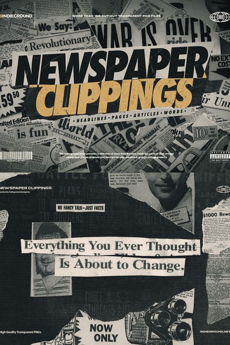 Newspaper Clippings Graphics Vintage Newspaper Clippings, Newspaper Clippings Collage, Dark Academia Newspaper, Digital Theme Design, Newspaper Aesthetic Poster, Newspaper Headlines Design, Vintage Newspaper Design, Newspaper Aesthetic Design, Newspaper Poster Design