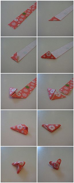 How to fold puffy paper hearts! Yay! Something new to do at church! Heart Tutorial, Tutorial Origami, Origami And Kirigami, Folding Origami, Japanese Origami, Origami Heart, Paper Making, Making Paper, Diy Origami