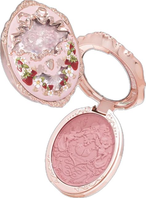 Flower Knows Strawberry Rococo, Ballet Makeup, Strawberry Rococo, Antique Medallion, Stippling Brush, Flower Knows, Matte Blush, Dream Chaser, Cruelty Free Brands