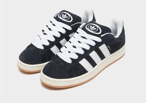 Black Sneakers Aesthetic, Sneakers Aesthetic, Sneakers Black And White, Adidas Campus 00s, Dr Shoes, Shoe Wishlist, Adidas Campus, Shoe Inspo, Swag Shoes