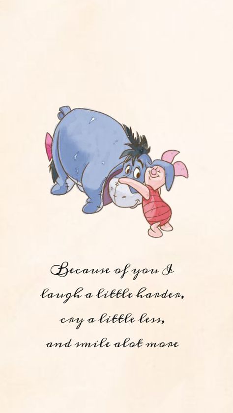 Eeyore Quotes Wallpaper, Pooh Bear Quotes, Winnie The Pooh Tattoos, Besties For Life, Eeyore Quotes, Bear Quotes, Bear Quote, Cat Tattoo Designs, Winnie The Pooh Quotes