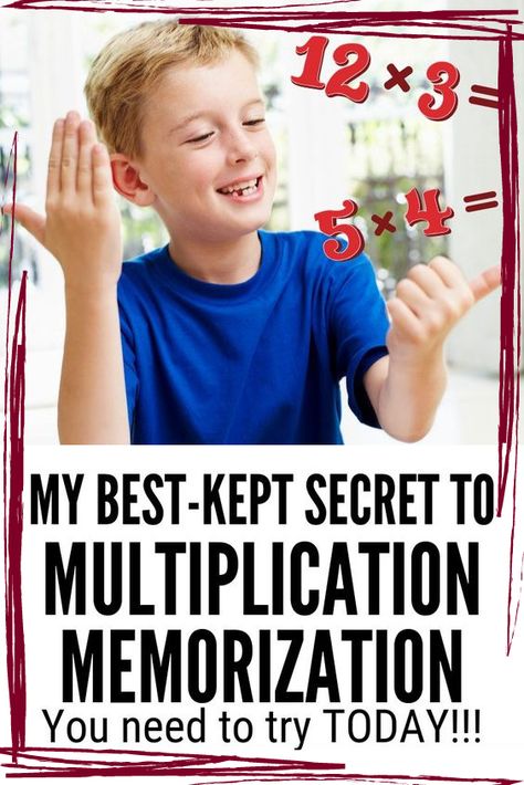 Multiplication Tricks 3rd Grade, Multiplication Memorization, Memorizing Multiplication Facts, Memorizing Multiplication, Multiplication Facts Memorizing, Multiplication Songs, Teach Multiplication, Learning Multiplication Facts, Learning Multiplication