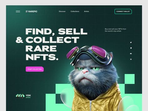 #design #nft #nftmarketplace #crypto #web #webdesign #landingpage #ui #uiux #graphic Nft Graphic Design, Moodboard Website, Crypto Design, Nft Website, Web Design Inspiration Creative, Colorful Website Design, Game Website, Nft Design, Colorful Website