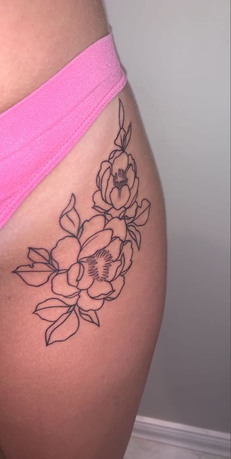 Flower Tattoo With Shading, No Shaded Tattoos, Flower Tattoos Shaded, Tattoo Ideas Female No Shading, Flower Tattoos No Shading, Flower Shading Tattoo, Simple Shaded Tattoos, Lightly Shaded Flower Tattoo, Tattoos No Shading