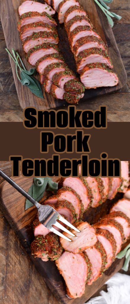 smoked tenderloin pin Pork Tenderloin On Pellet Smoker, Pork Tenderloin On The Smoker, Pork Tenderloin Smoked Recipes, Pork Tenderloin Traeger, Tenderloin Smoker Recipes, Low Carb Smoker Recipes, Smoked Turkey Tenderloin Recipes, Smoked Pulled Pork Tenderloin, Smoked Tenderloin