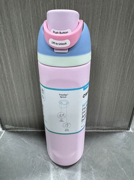 Strawberry Milk Owala Water Bottle, Blossom Bunny Owala Bottle, Cute Owala Water Bottle Colors, Owala Water Bottle 24oz, Preppy Objects, Purple Owala Water Bottle, Blue Owala Water Bottle, Alola Water Bottle, Owala Color Names