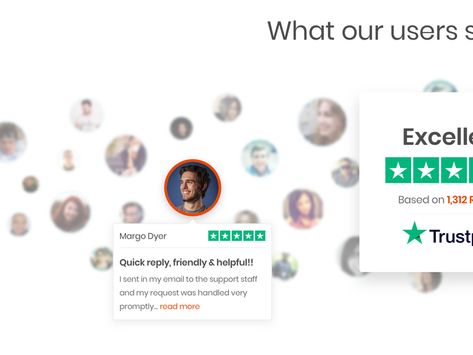 Trustpilot - Ratings/Reviews Section - Website Trustpilot Review Design, Website Review Section, Reviews Web Design, Web Design Websites, Design Websites, Design Patterns, Ui Design, Global Community, Creative Professional