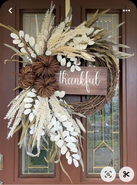 Fall Decor Wreaths, Fall Decor Diy Crafts, Boho Wreath, Door Wreaths Diy, Fall Thanksgiving Decor, Fall Deco, Diy Fall Wreath, Thanksgiving Wreaths, Autumn Wreaths