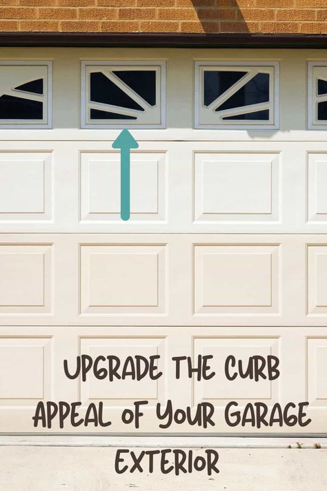 Snout House, Garage Door Update, Door Update, Garage Door Hardware, Diy Garage Door, Pearls Diy, Diy Garage, Garage Door, So Nice