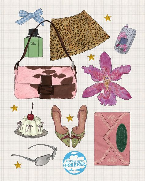 different aesthetics as moodboards! which one are you :) Build Outfit, Journal Fashion, Girly Poster, Pink Academia, Stickers Business, Pink Saturday, Fashion Journal, Different Aesthetics, Scrapbooking Stickers