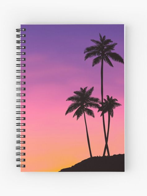 Sunset Drawing Easy, Sunset Painting Easy, Paint Sunset, Sunset Palm Trees, Lilac Painting, Sunset Canvas Painting, Sunset Painting Acrylic, Purple Painting, Palm Trees Painting