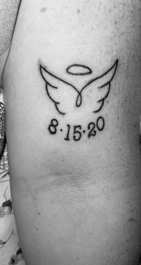 Memory Date Tattoos, Cute Tattoos To Remember Someone, Tattoo Ideas For Losing A Grandma, Memory Of Best Friend Tattoo, Tattoos That Represent Lost Loved Ones, Cute Small Tattoos For Lost Loved Ones, Tatoos After Losing A Loved One, Simple Tattoos For A Lost Loved One, Tattoos In Memory Of Grandparents